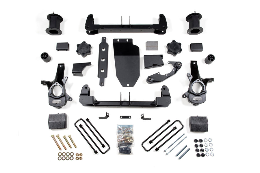 Zone Offroad 2014, 2015, 2016, 2017, 2018 Chevy Silverado/GMC Sierra 1500 4WD | ZONC26N | Alum/Stamped Arms | 6.5 inch Full Suspension Lift Kit w/Strut Spacer (F & R) | Nitro Shocks