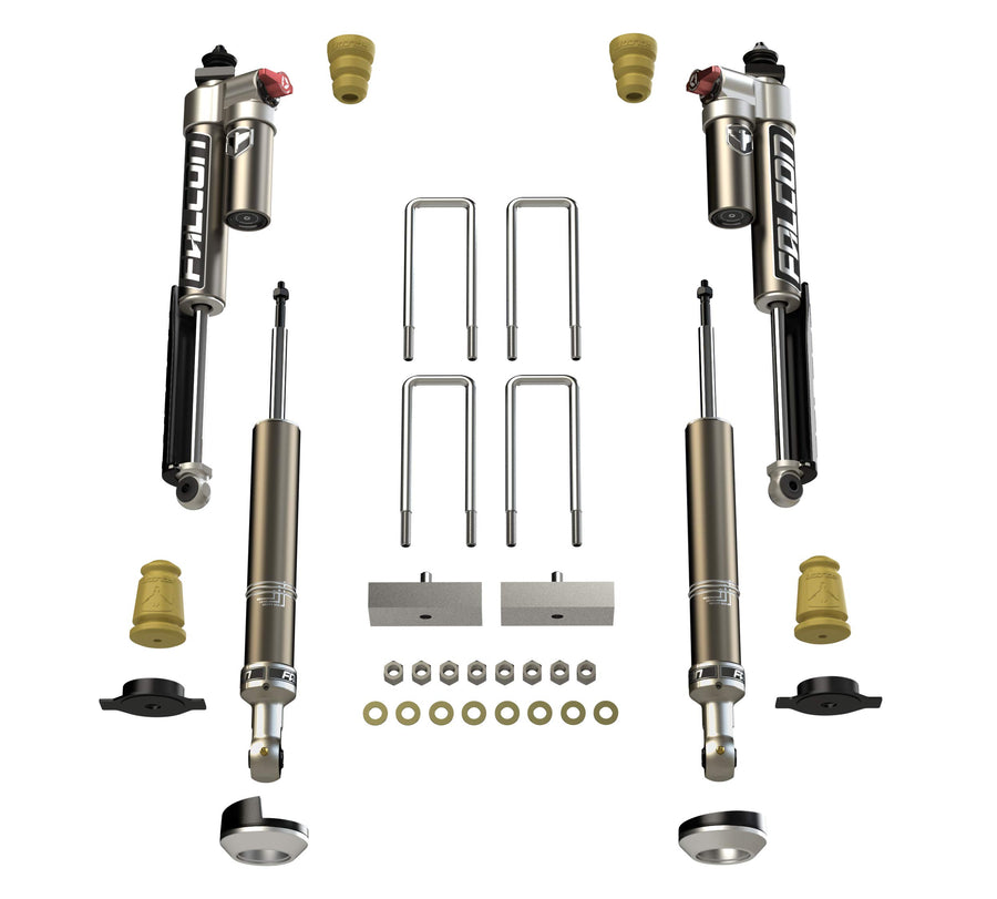 Toyota Tacoma: 2.25” Sport Tow/Haul Shock & Spacer Lift System 2005+