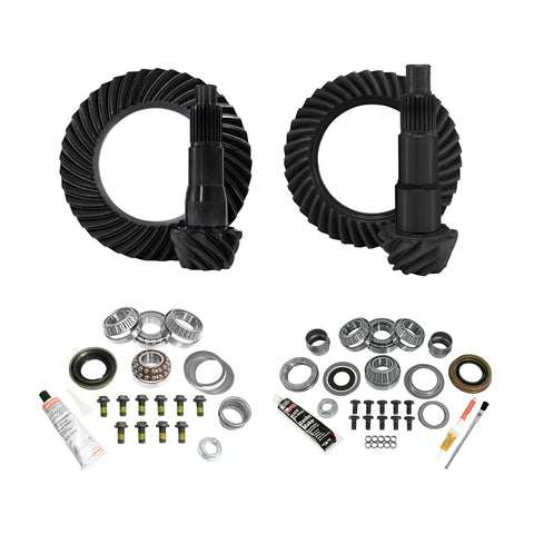 Gear & Install Kit Yukon Gear & Axle (YGK075) for Jeep JL Non-Rubicon D35 Rear & D30 Front 5:13 Ratio