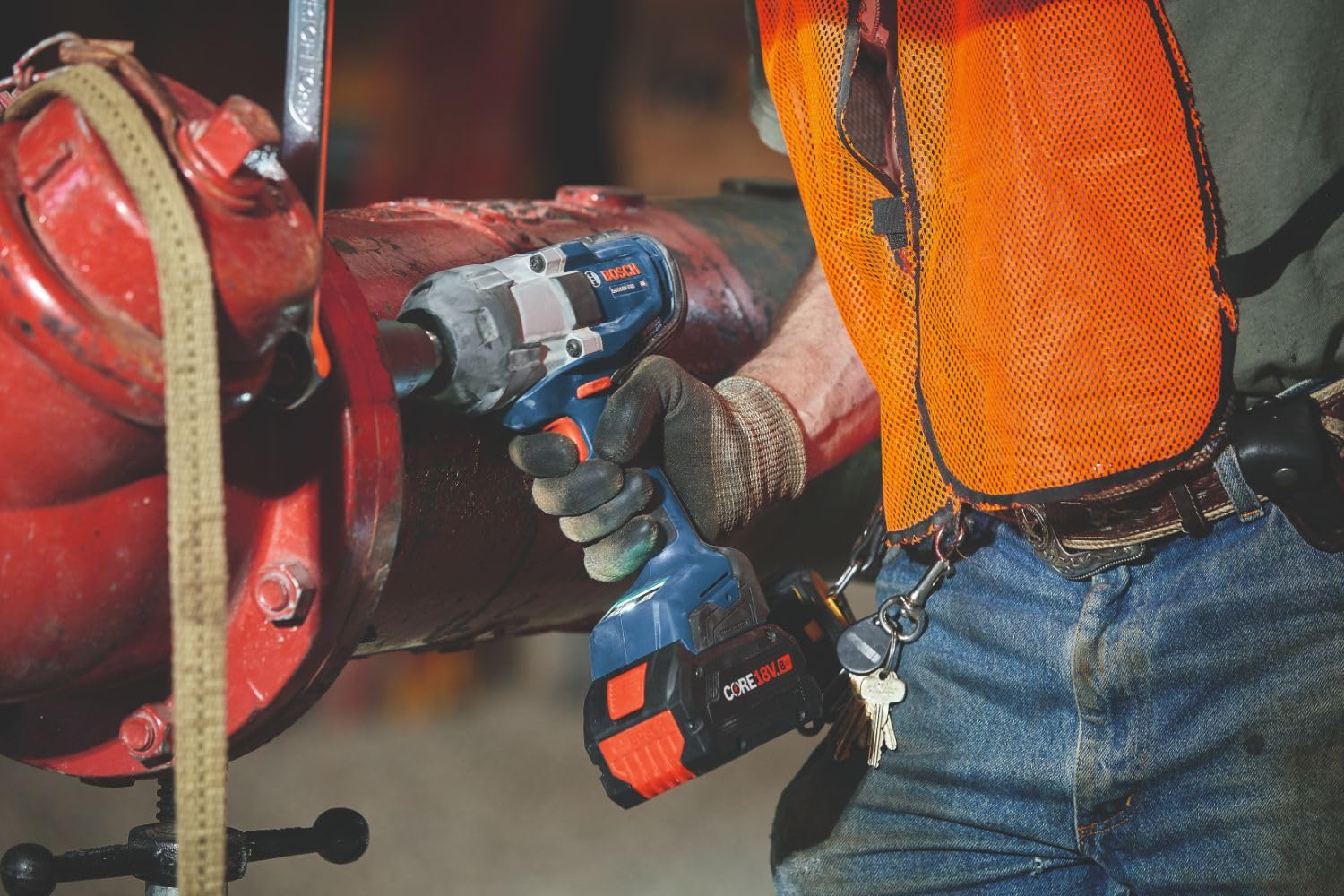 BOSCH 18V GDS18V-740N PROFACTOR 1/2 In. Impact Wrench with Friction Ring (Bare Tool)