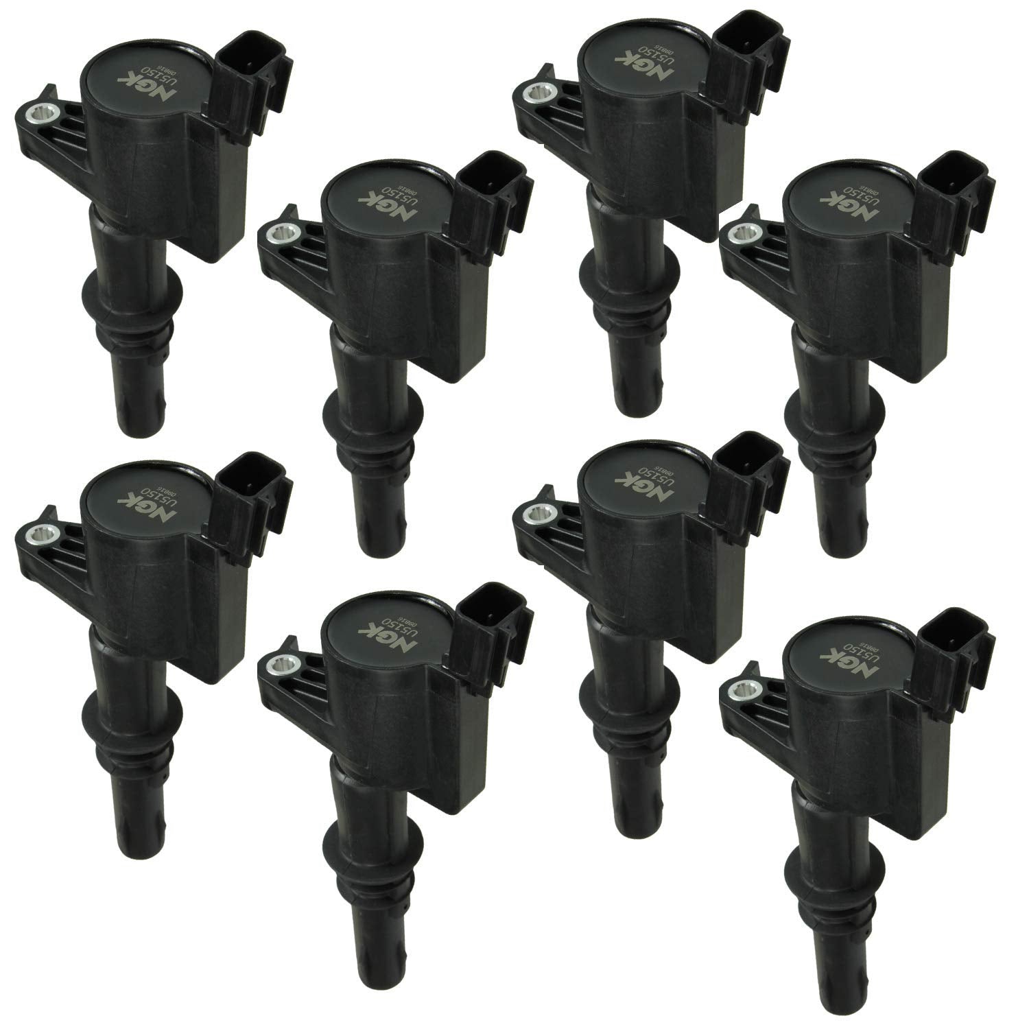 Coil-On-Plug Ignition Coil NGK U5150-8 (49171), Pack of 8