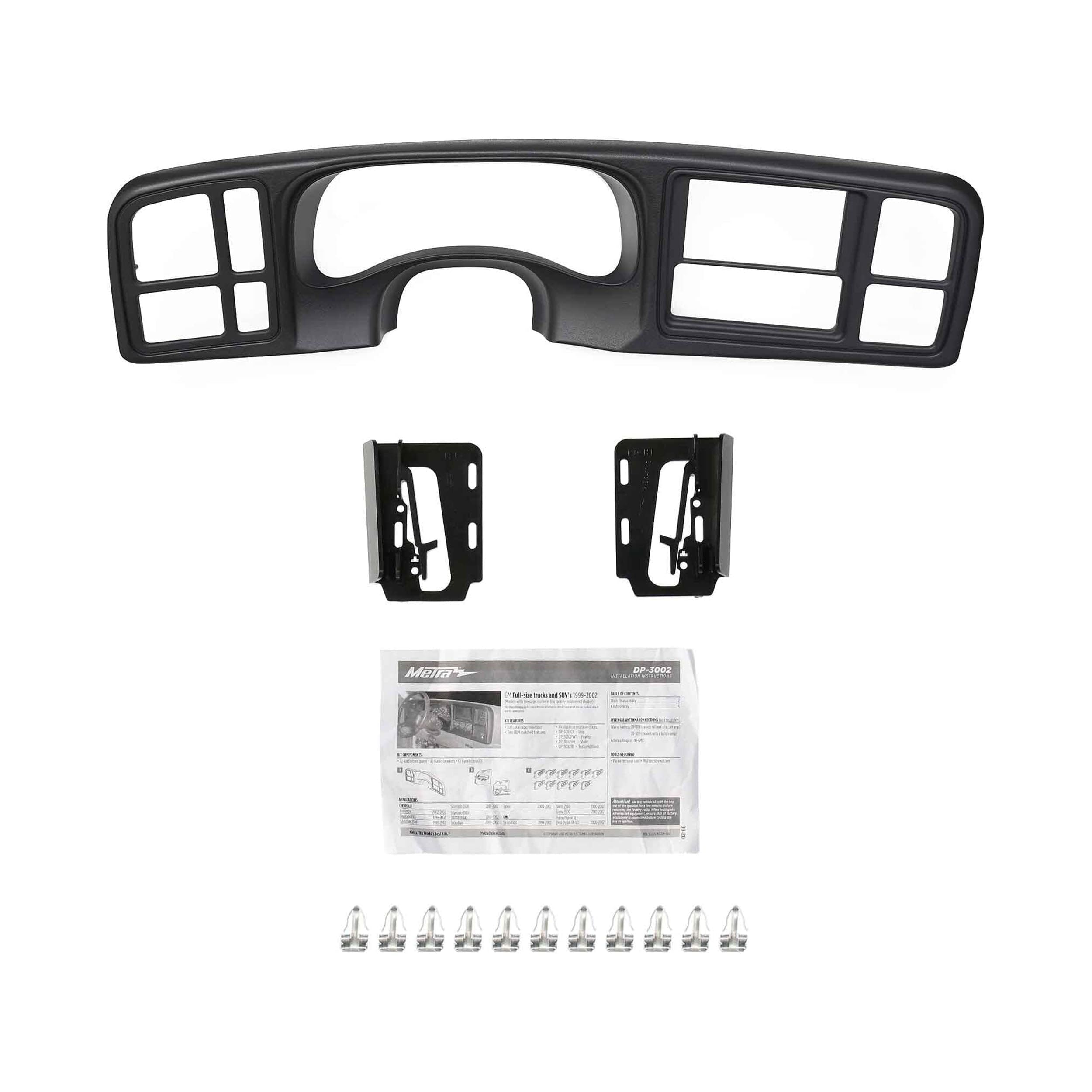 GM METRA - Full-Sized Trucks and SUVs 1999-2002 - Gray (DP-3002GY)