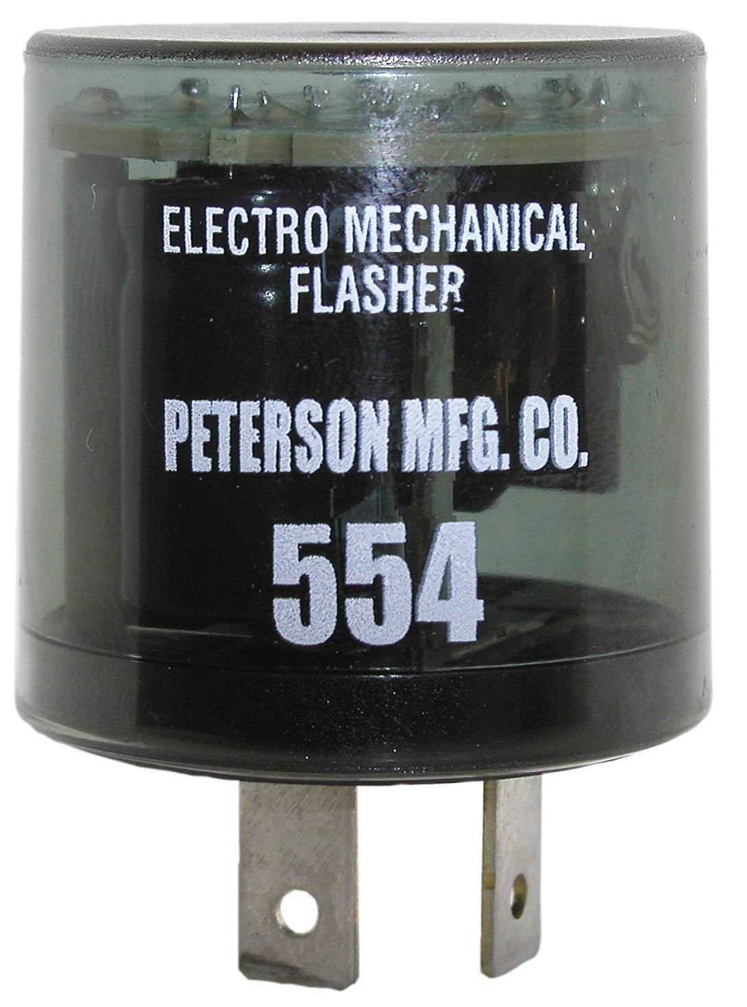 554 Flasher Peterson Manufacturing (10-Lamp 12V Electro-Mech, 2-Prong), 1 Pack