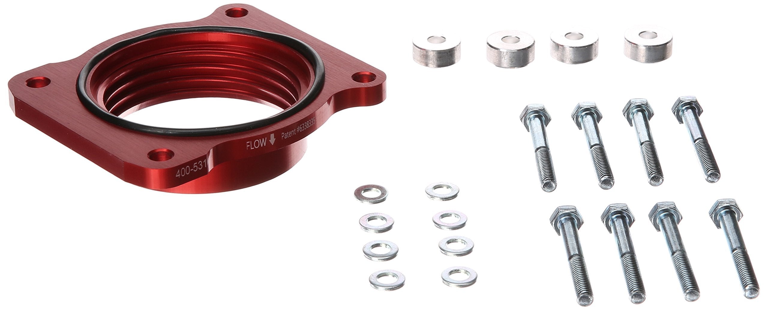 Throttle Body Spacer Airaid 400-531 PowerAid
