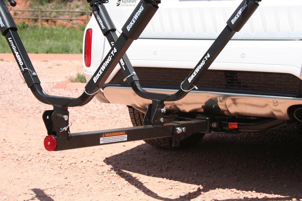 BikeWing-T4 Let's Go Aero Four Bike Tilt & Fold Hitch Rack (BBR260)