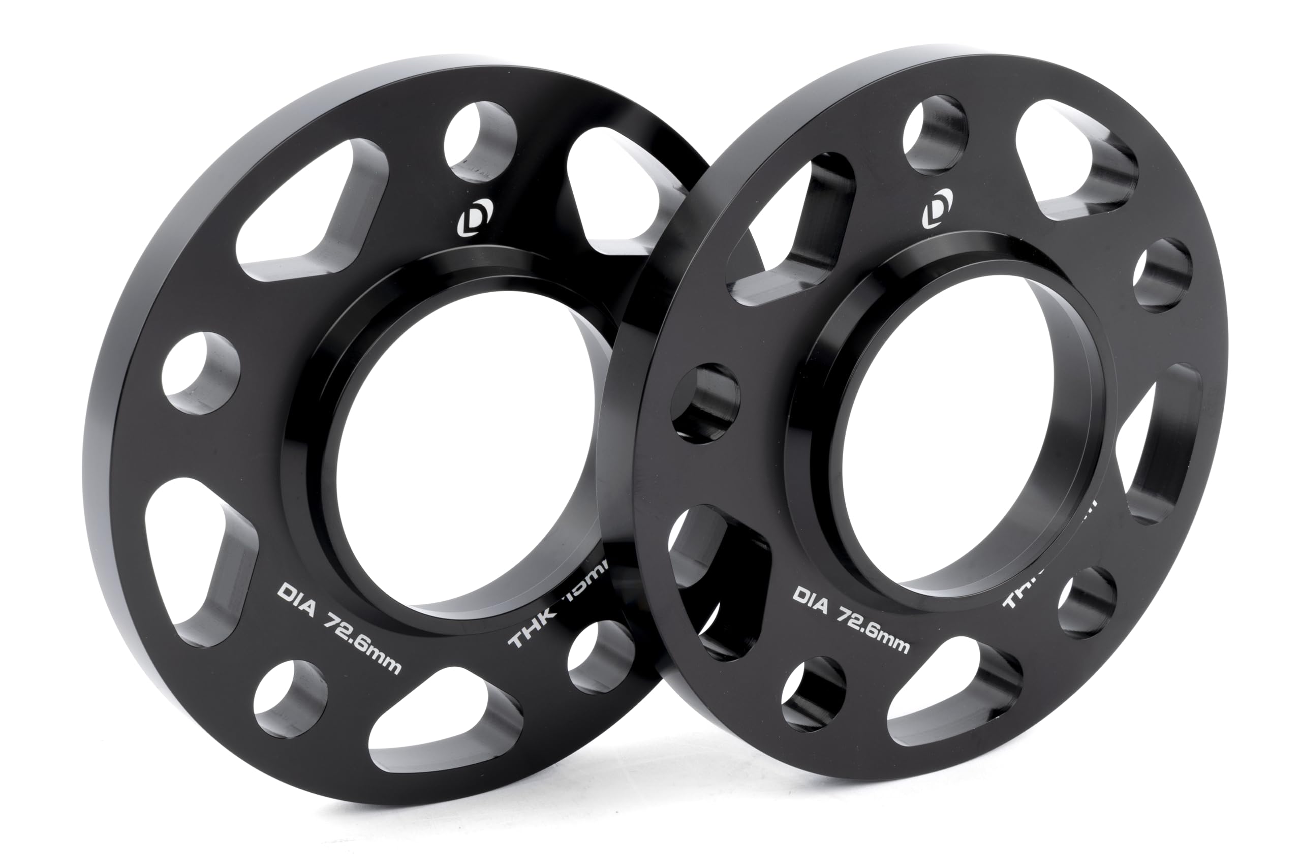 Dinan Wheel Spacers D210-2041 5x120 Bolt Circle - 72.6mm Center Bore - 15mm Thick - Pair