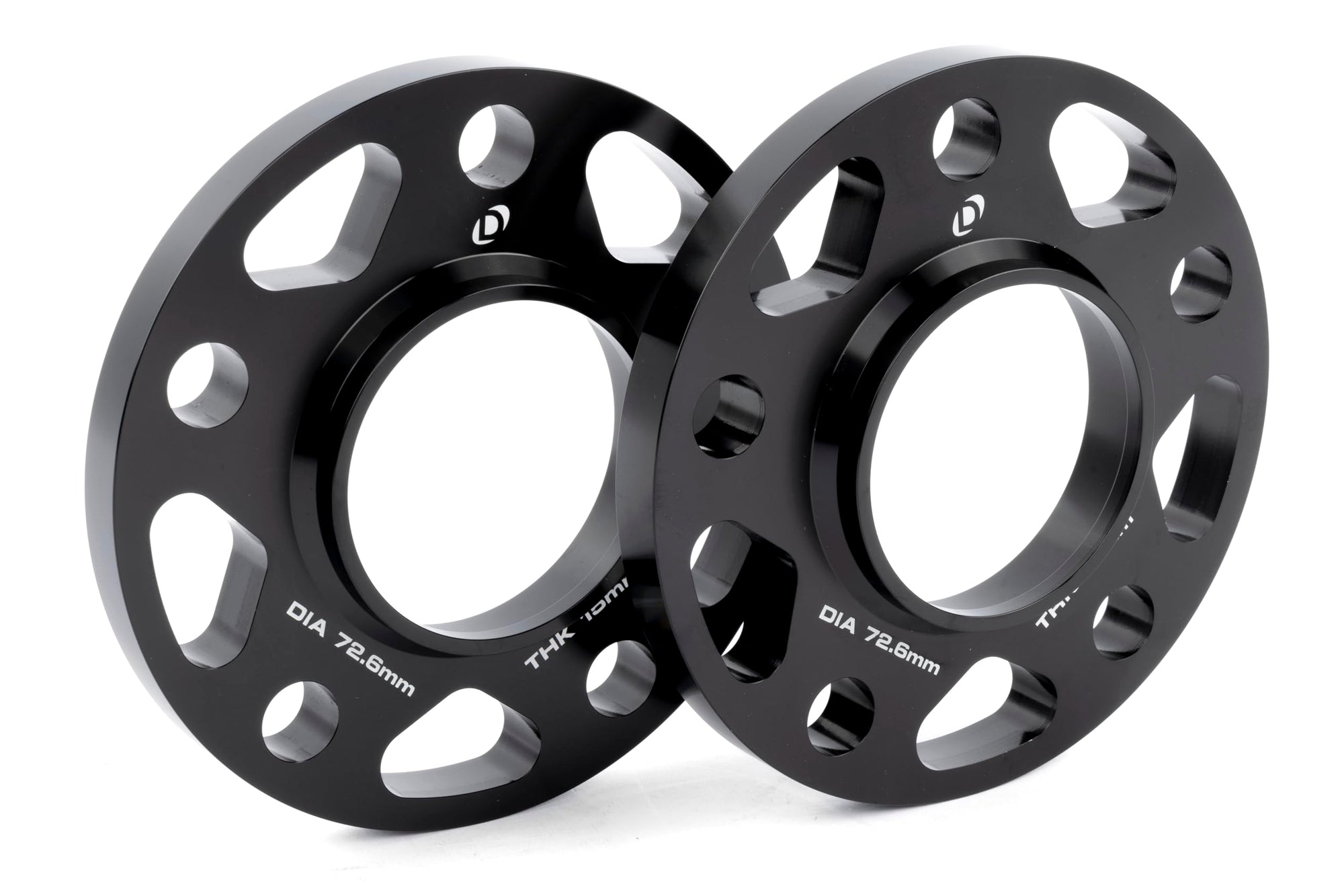 Dinan Wheel Spacers D210-2041 5x120 Bolt Circle - 72.6mm Center Bore - 15mm Thick - Pair