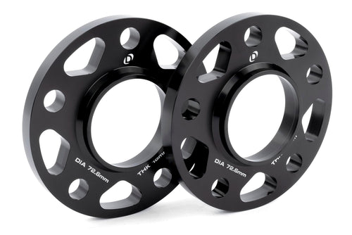 Dinan Wheel Spacers D210-2041 5x120 Bolt Circle - 72.6mm Center Bore - 15mm Thick - Pair