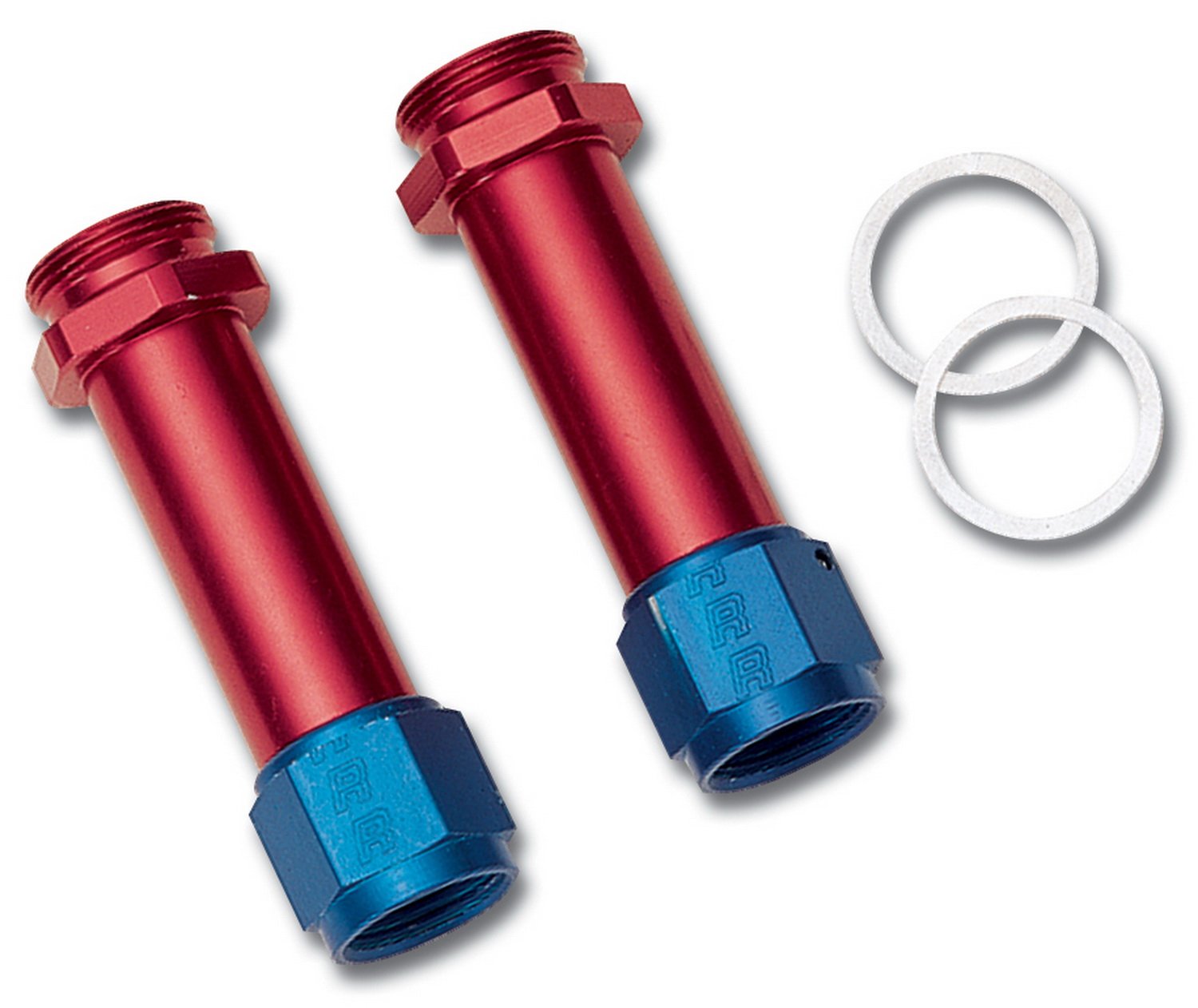640750-8 Edelbrock/Russell AN Carburetor Inlet Adapter Fitting - Pair