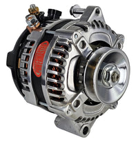 Alt Powermaster GM Polish 180A 6 Grv HPR Straight Mt 6.14" 1-Wire