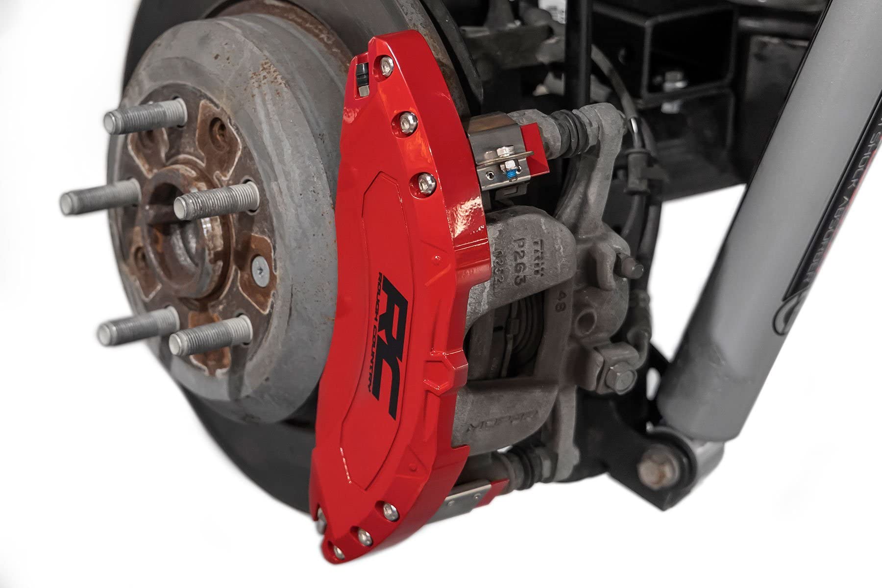 Rough Country Brake Covers Caliper for 18-24 Jeep Wrangler JL - 71142A