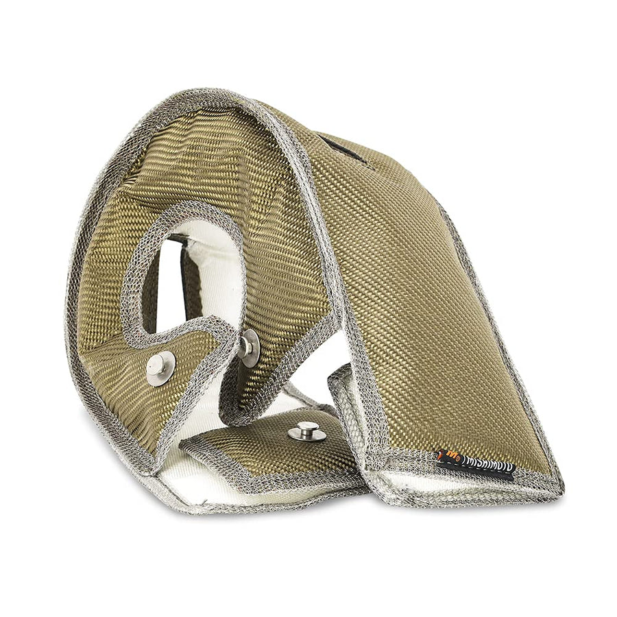 Mishimoto Titanium Turbo Blanket MMTB-DMAX-05, Compatible With Chevrolet/GMC 6.6L Duramax 2004.5-2016