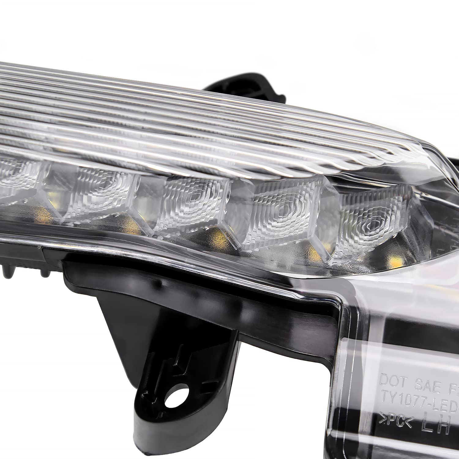 Spec-D Tuning Turning Light and DRL with Bezel Compatible with Toyota Corolla Sedan 2020-2022