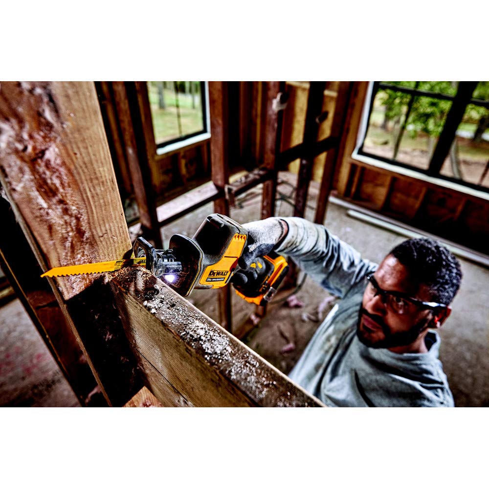 DEWALT 20V MAX* Reciprocating Saw, One-Handed, Cordless, Tool Only (DCS369B)