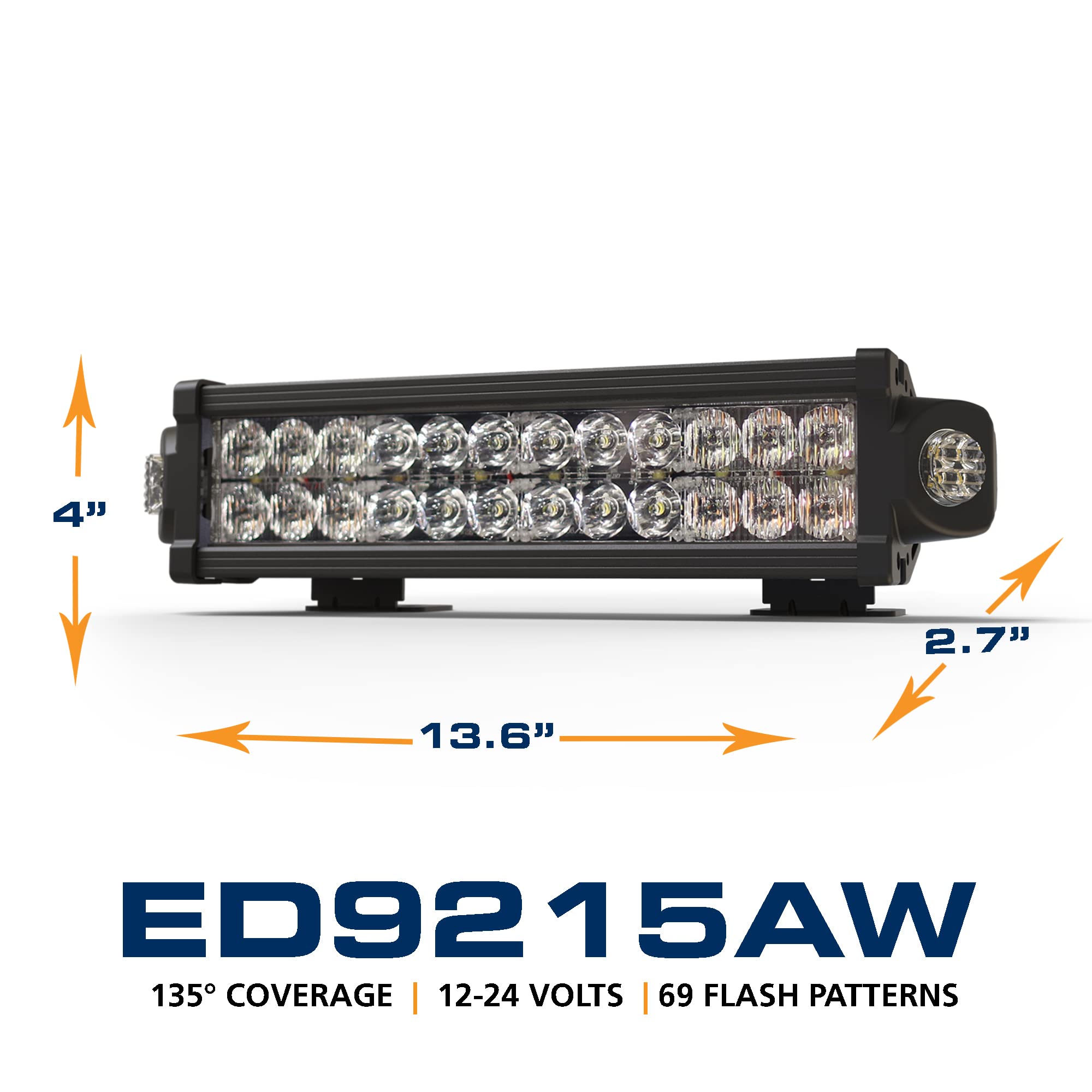 ECCO Combo Directional LED BAR, 135-DEG Side (ED9215AW)