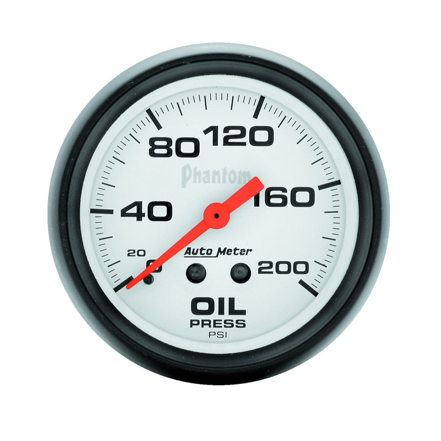 Phantom Auto Meter 5822 Mechanical Oil Pressure Gauge