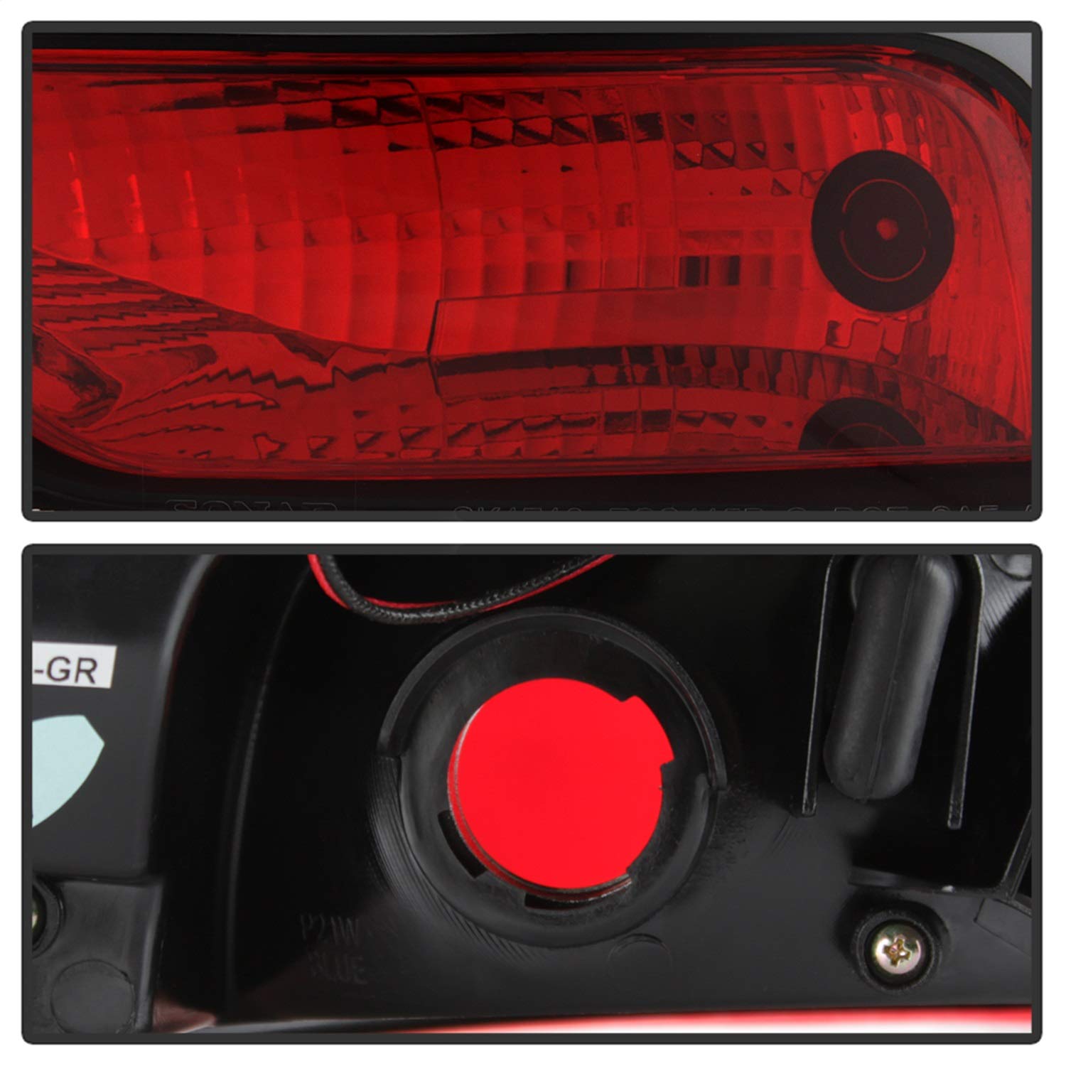 Ford Focus 12-14 5Dr Only Spyder 5085139 (Do not Fit 4Dr Sedan) LED Tail Lights - Black