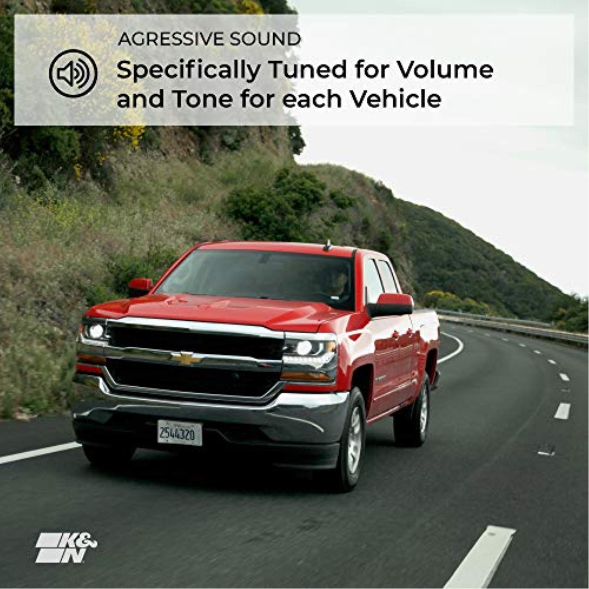 K&N 67-3109 Exhaust Kit: Cat Back High Performance, Guaranteed Horsepower and Acceleration: Fits 2019-2020 CHEVY/GMC Silverado 1500 and Sierra 1500, 67-3109