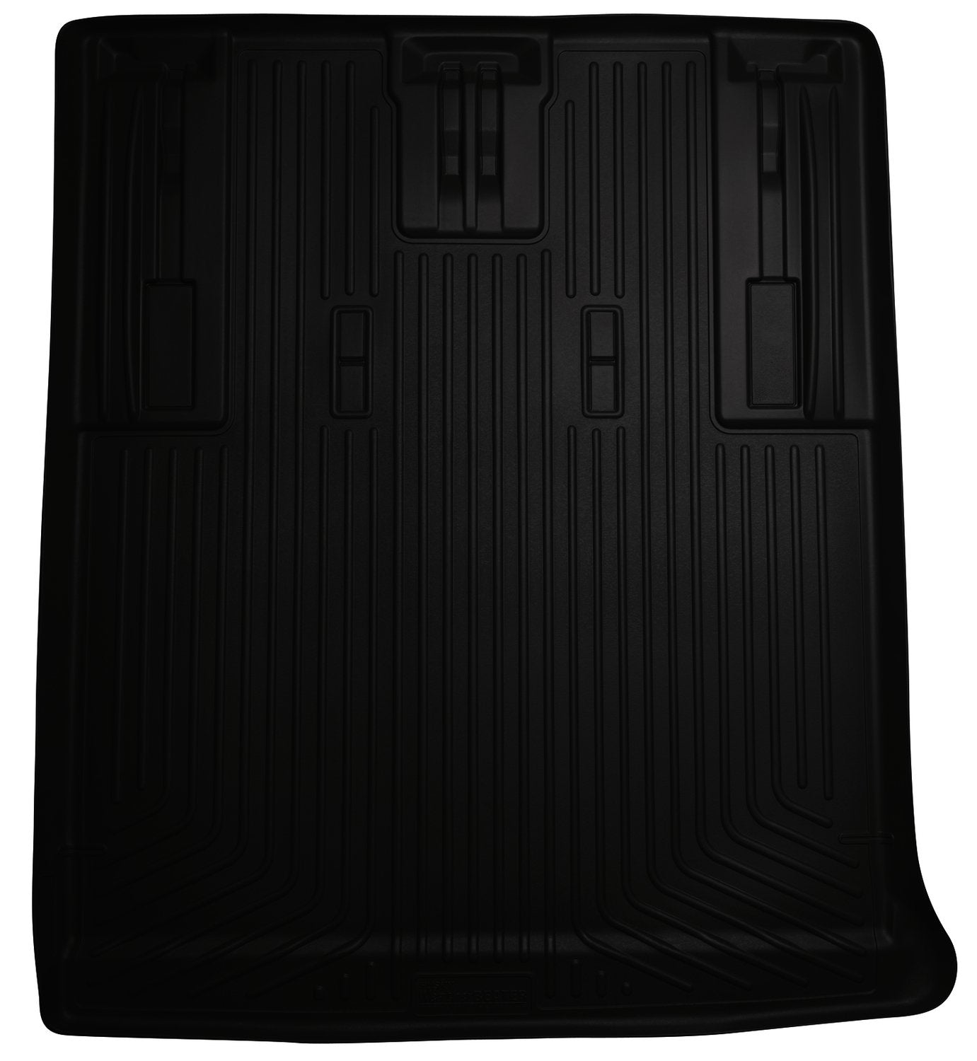 Weatherbeater Cargo Liner Husky Liners | Fits 2007-2014 Cadillac Escalade ESV/Chevrolet Suburban 1500/GMC Yukon XL 1500 | 1-pc Black - 28271