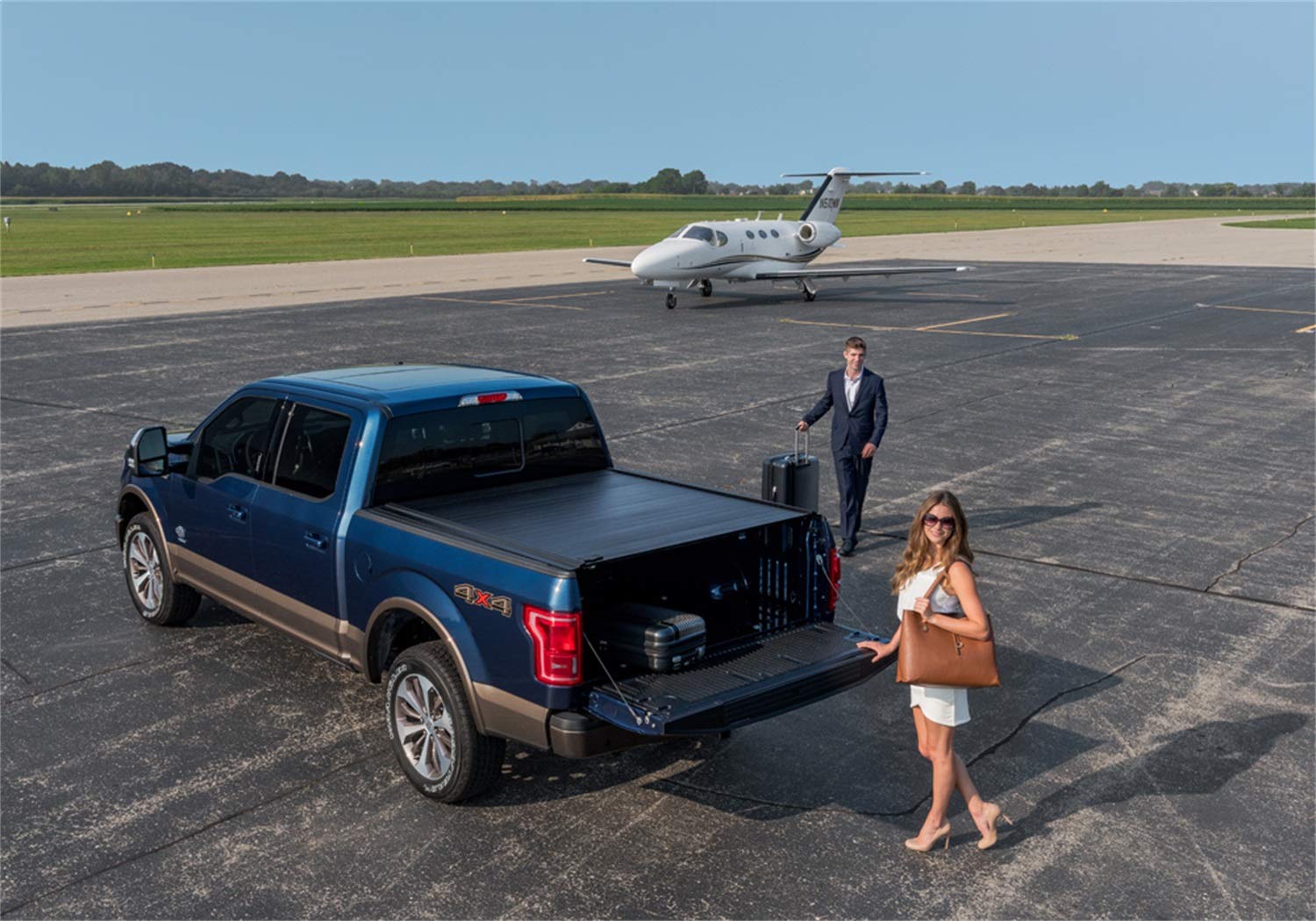 Retraxpro Mx Retractable F-150 Super Crew, Super Cab And Reg. Cab 6.5Ft Bed (09-14)