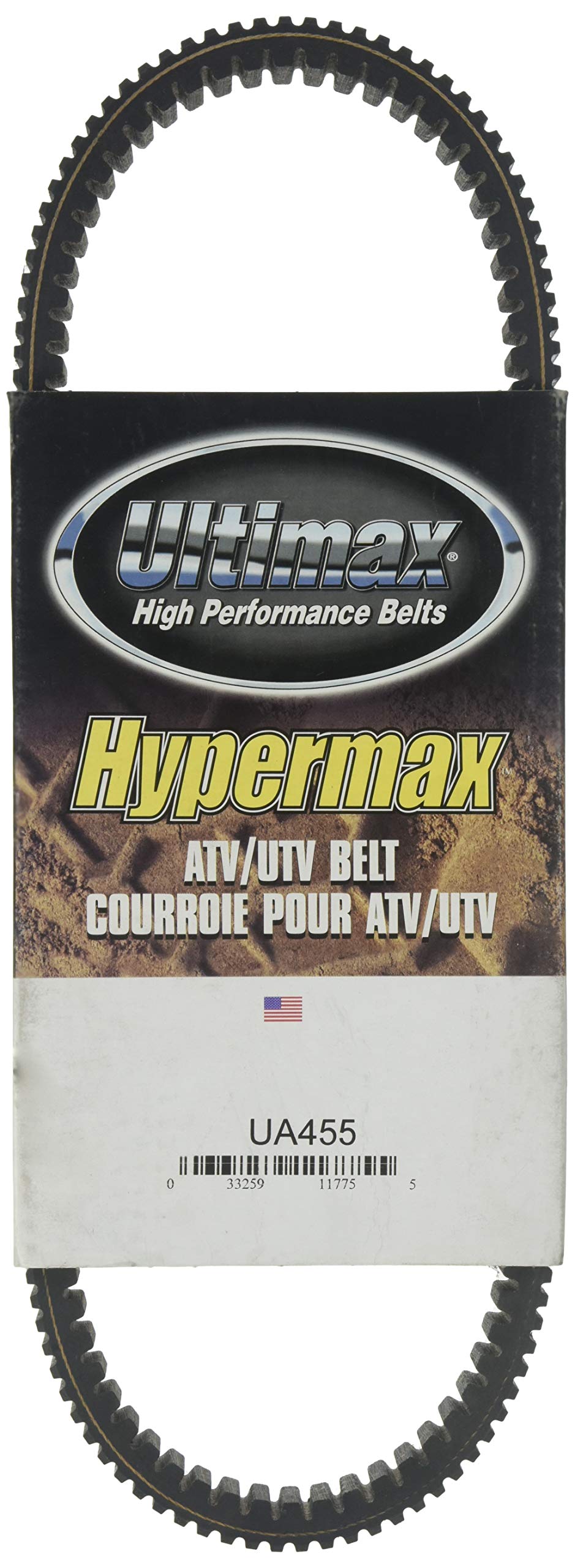 Ultimax Drive UA455 Belt for Polaris Ranger OEM Replacement for 211082 (Made in USA)