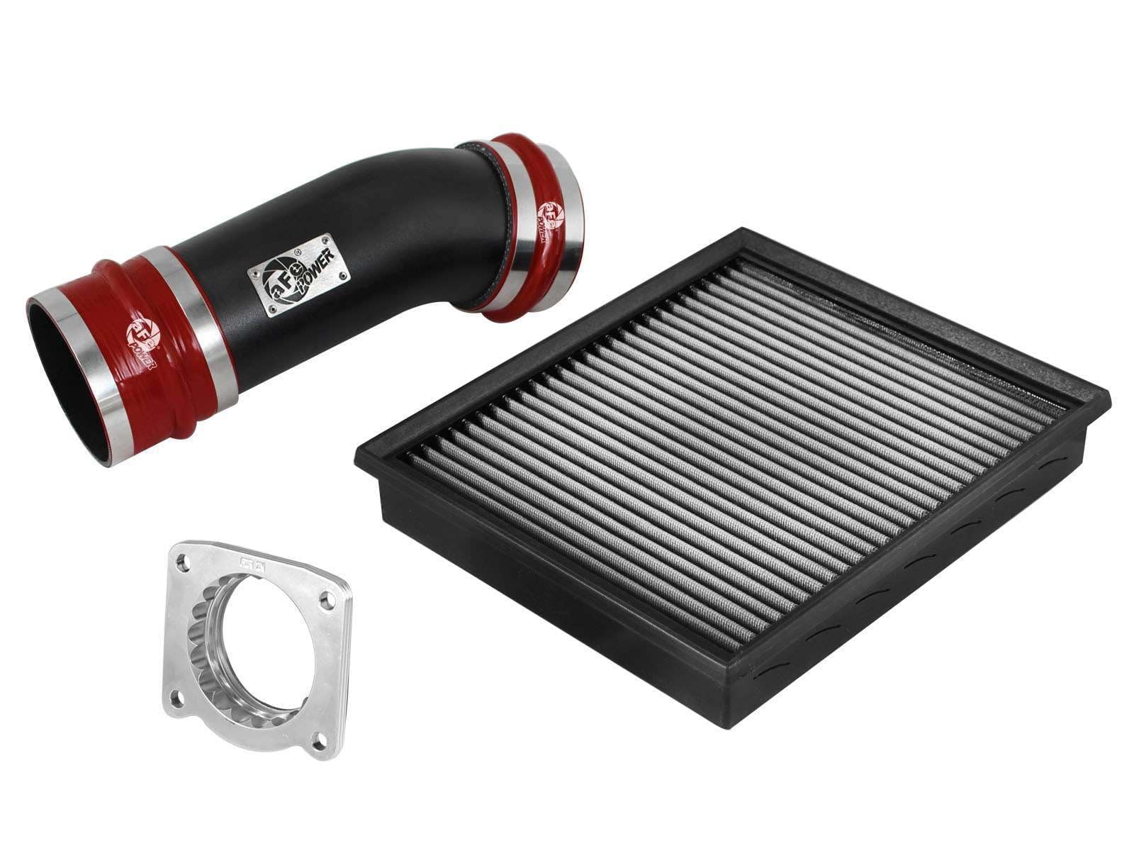 Super Stock aFe POWER Induction System w/Pro DRY S Filter, #55-12551, Black