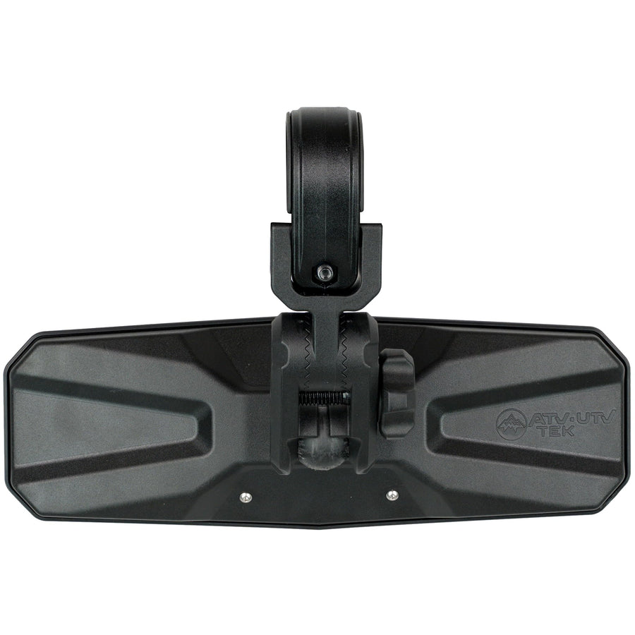 ATV Tek UTV Rearview Mirror CLEARVIEW™, Black UV Resistant Nylon, Designed for and Fits, Honda, Yahama, Polaris, Kawaski, CF Moto with Round Mount Tubing