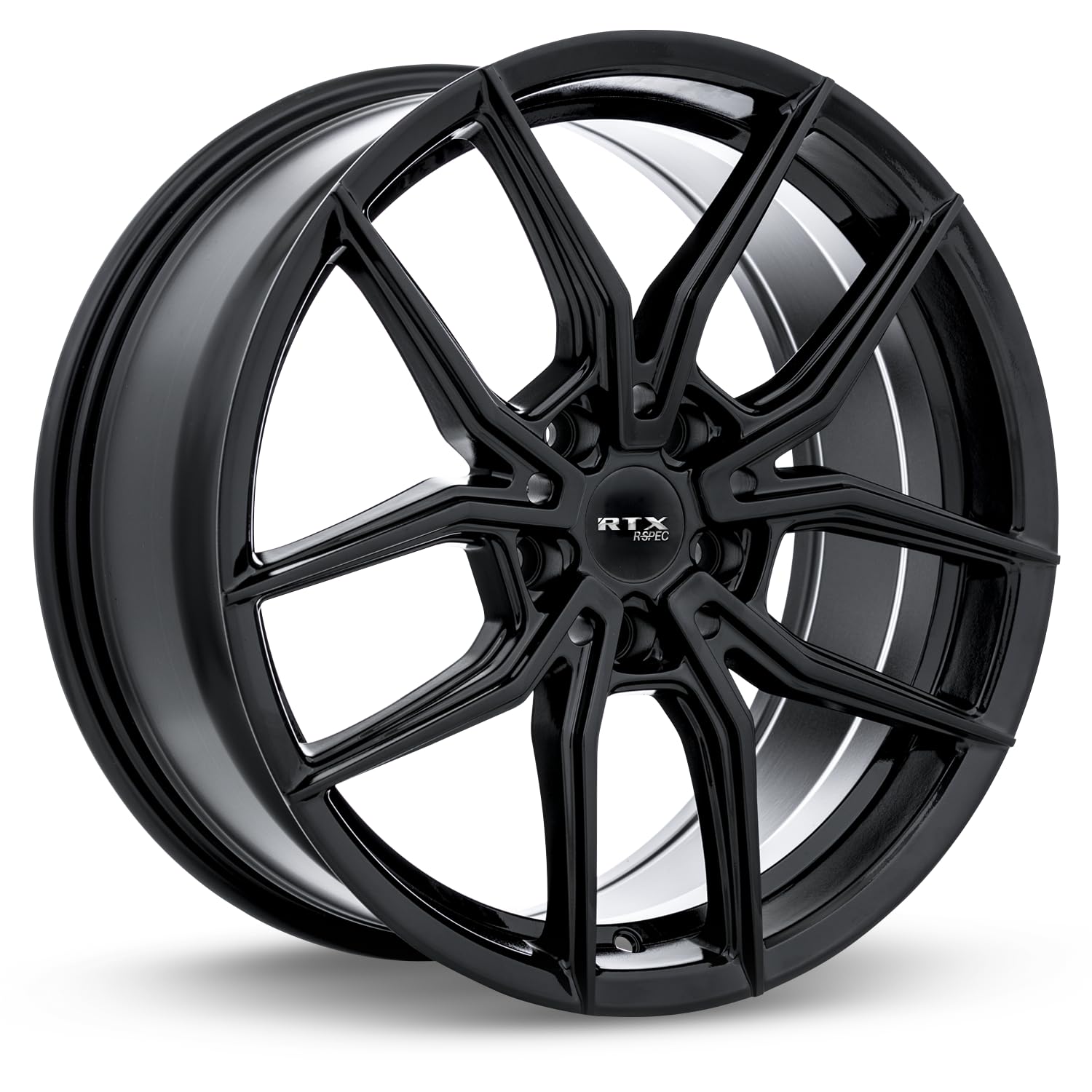 SW05 RTX Custom Wheel - 17x7.5, 35 Offset, 5x114.3 Bolt Pattern, 73.1mm Hub - Gloss Black Rim