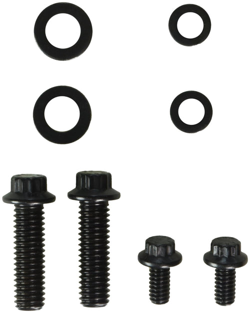 ARP Fuel Pump Bolt Kit 1301601, Black Chrome Moly Steel With 12-Point Style Head, For Select Chevrolet Applications