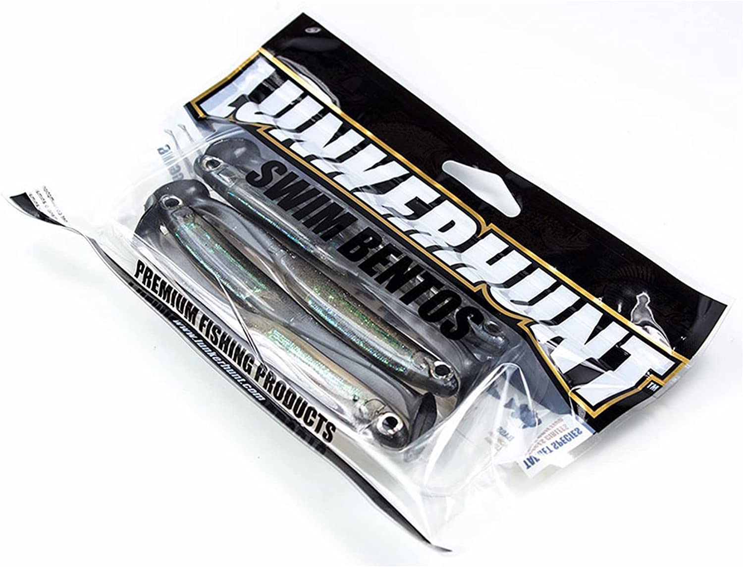 Lunkerhunt Swim Bento Series LHPBS402 4.5-Inch Ghost Style Fishing Lure
