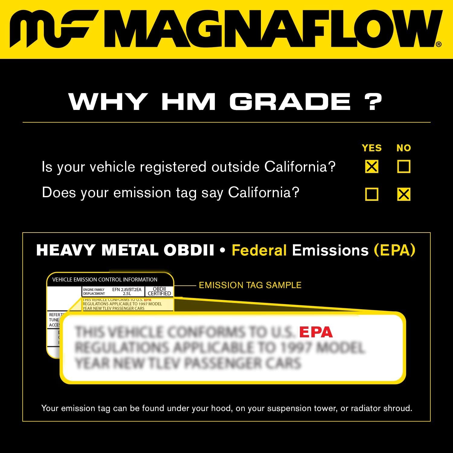 Direct Fit Magnaflow Catalytic Converter 50175