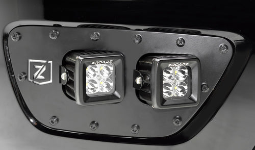 ZROADZ Black Front Bumper LED Bracket 2015-2016 CHEVROLET COLORADO Z322671
