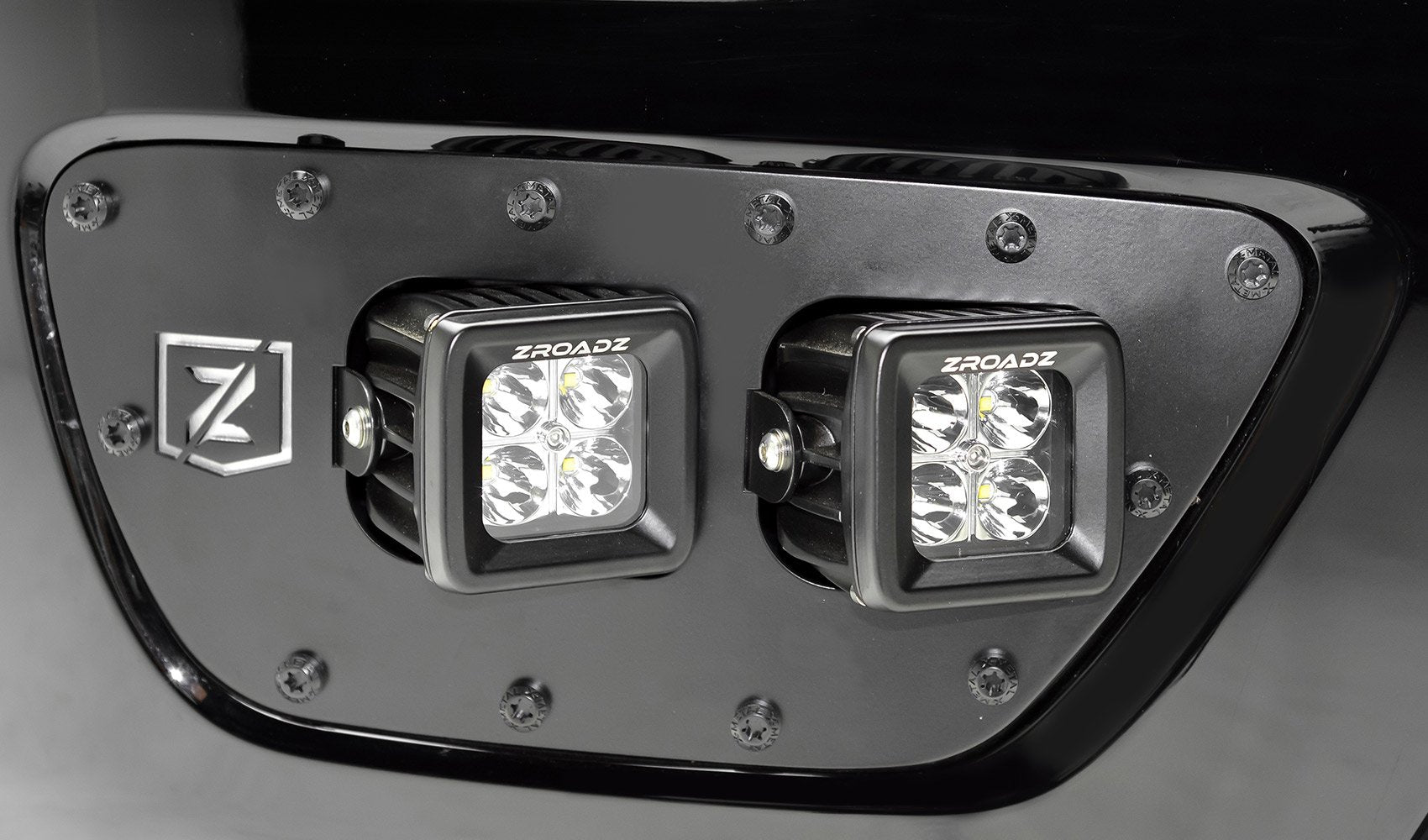 ZROADZ Black Front Bumper LED Light Bar KIT Z322671-KIT 2015-2016 CHEVROLET COLORADO