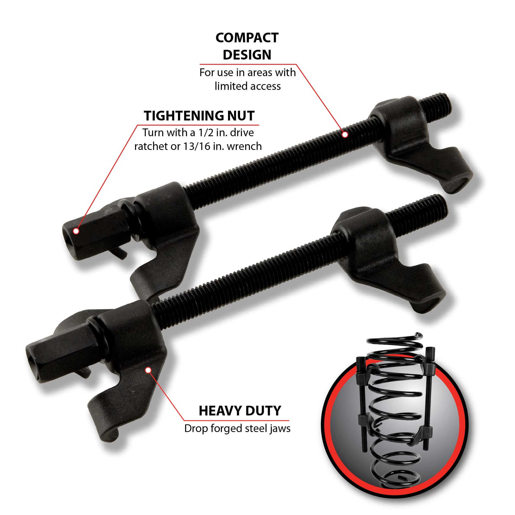 W80559 Performance Tool Strut Spring Compressor
