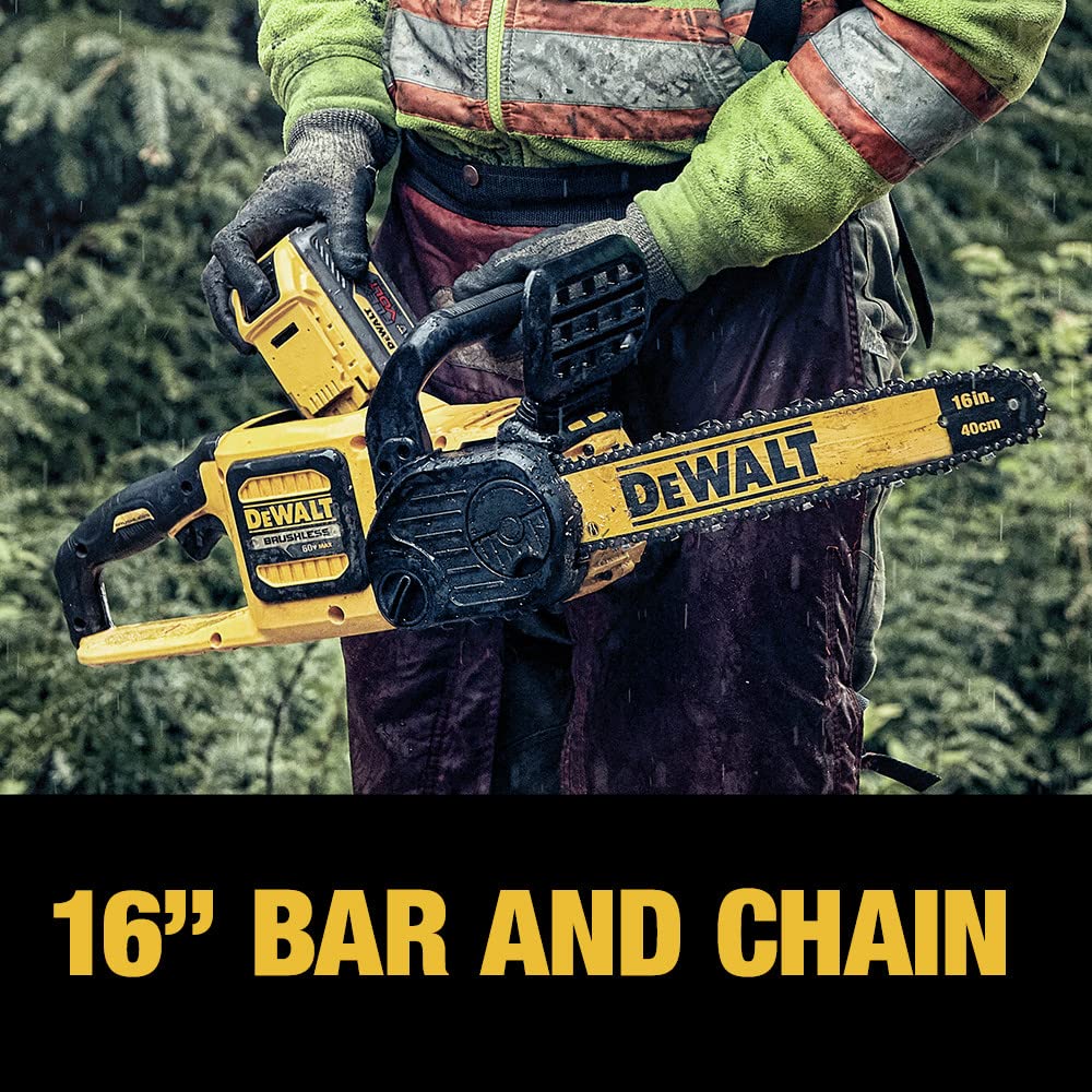 Brushless Chainsaw Kit DEWALT FLEXVOLT 60V MAX* (2.0 Ah) (DCCS670T1)