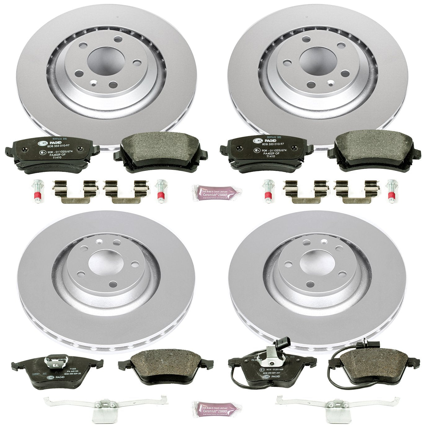 Euro-Stop Power Stop Brake Kit For Audi A6 2006, Audi A6 Quattro 2005-2011 [Model Specific]