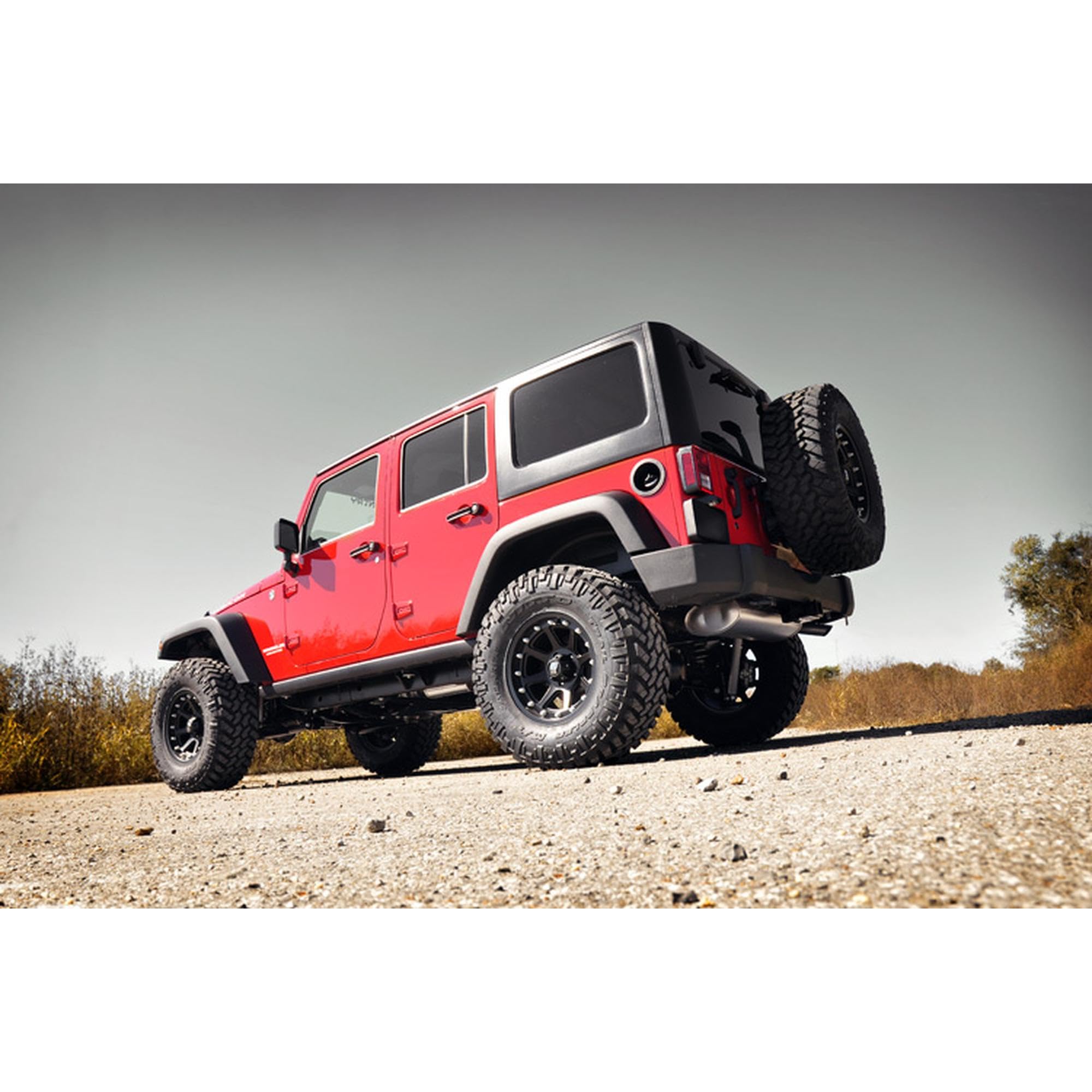 3.5" Lift Kit Rough Country for 2007-2018 Jeep Wrangler JK Unlimited - 69440