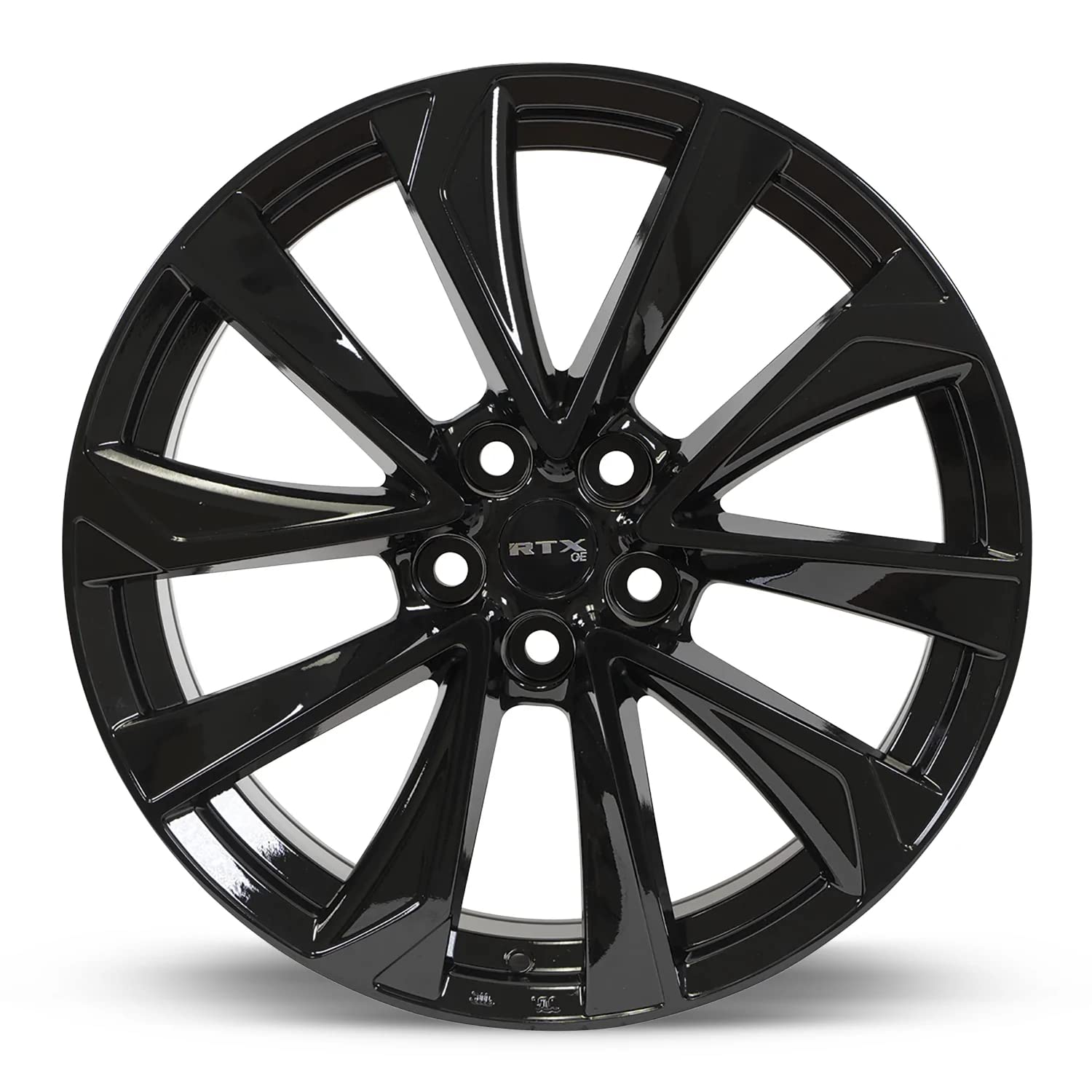 Custom RTX Wheel - 19x7.5, 40 Offset, 5x114.3 Bolt Pattern, 60.1mm Hub - Gloss Black Rim