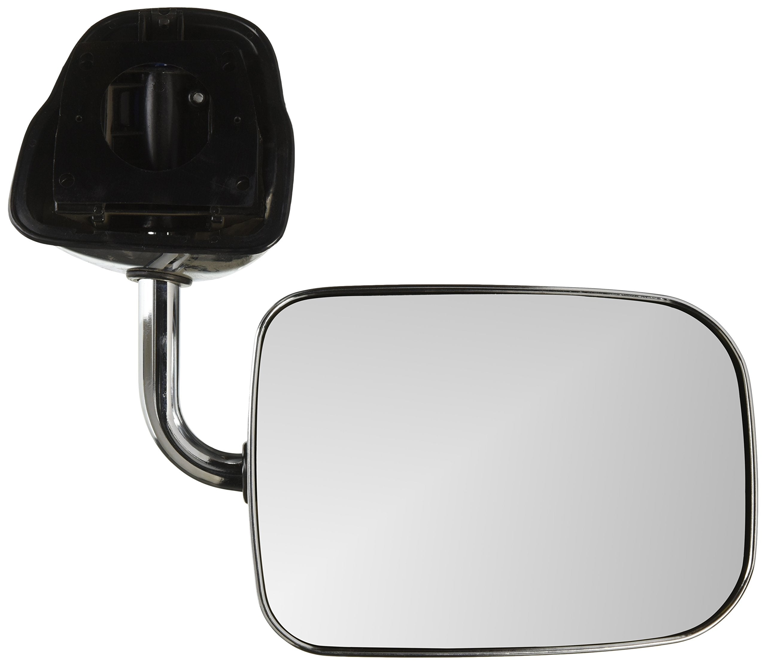 Mirror for Full Size Dodge Van, Chrome, Foldaway, Fits LH or RH, Manual