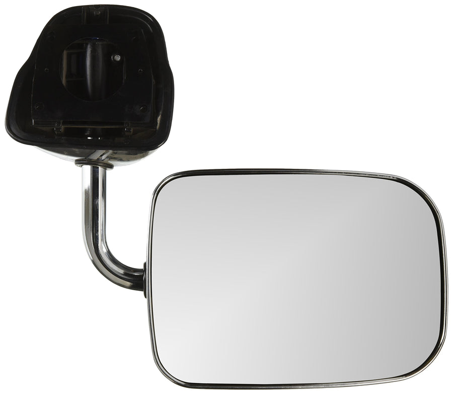 Mirror for Full Size Dodge Van, Chrome, Foldaway, Fits LH or RH, Manual