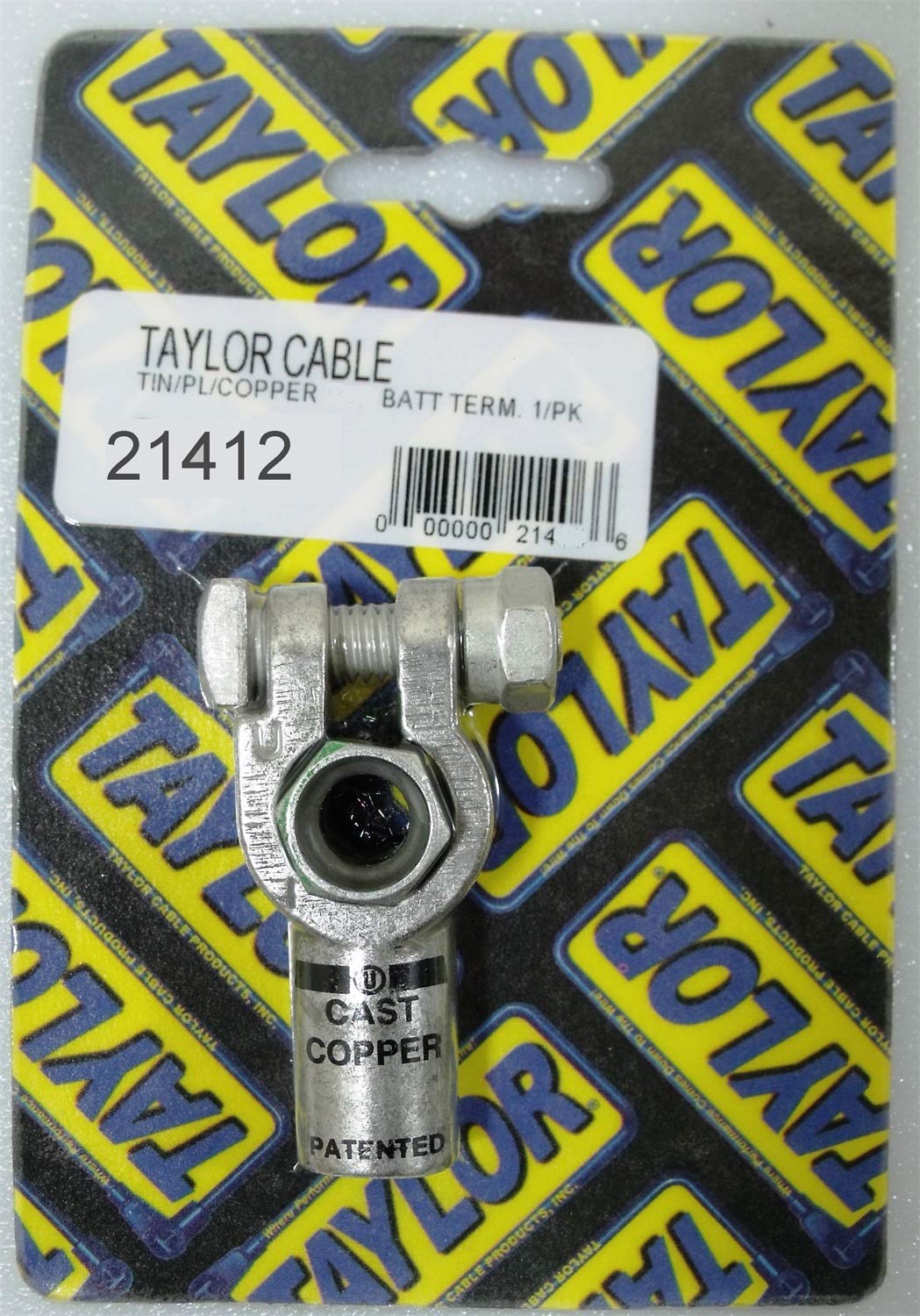 1-1/0ga Taylor Cable Brass Battery Term