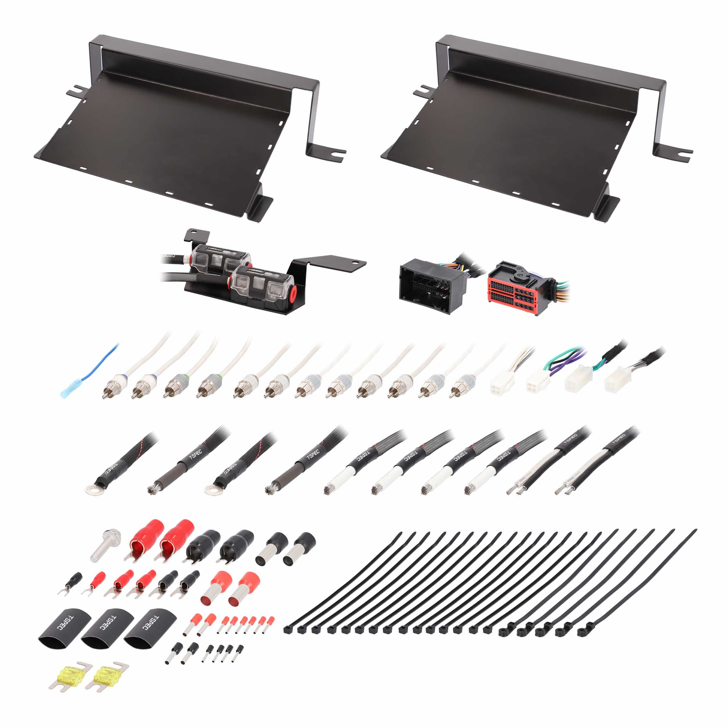 JL/JT Amp installation kit, METRA SUB + 4 CH (JP-18AMP-2)