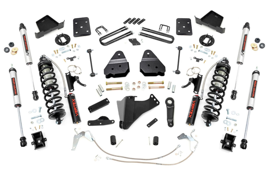 4.5" Rough Country Coilover Lift Kit for 08-10 Ford Super Duty - 47858