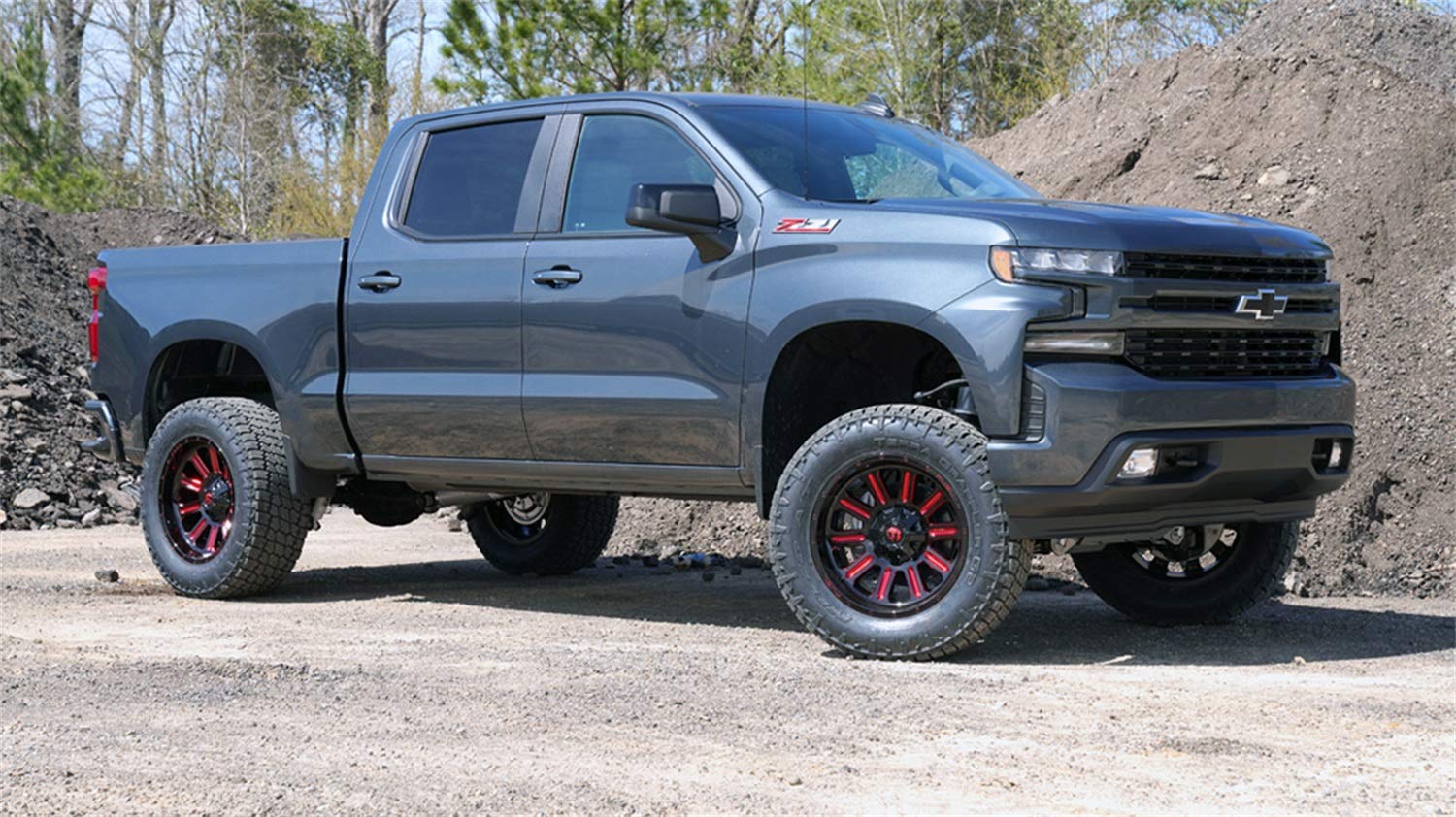 SUPERLIFT SUSPENSION RealTruck 6" Lift Kit | Complete Lift Kit with Front Strut Spacers & Rear Bilstein 5100 Series Shocks | K182B | Fits 2019-2024 Chevrolet Silverado / GMC Sierra 1500