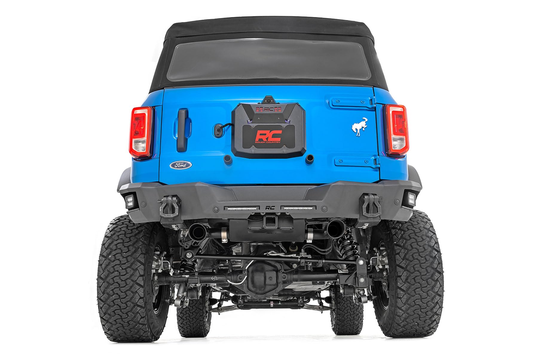 Rough Country Dual Outlet Performance Exhaust for 2021-2024 Ford Bronco - 96020