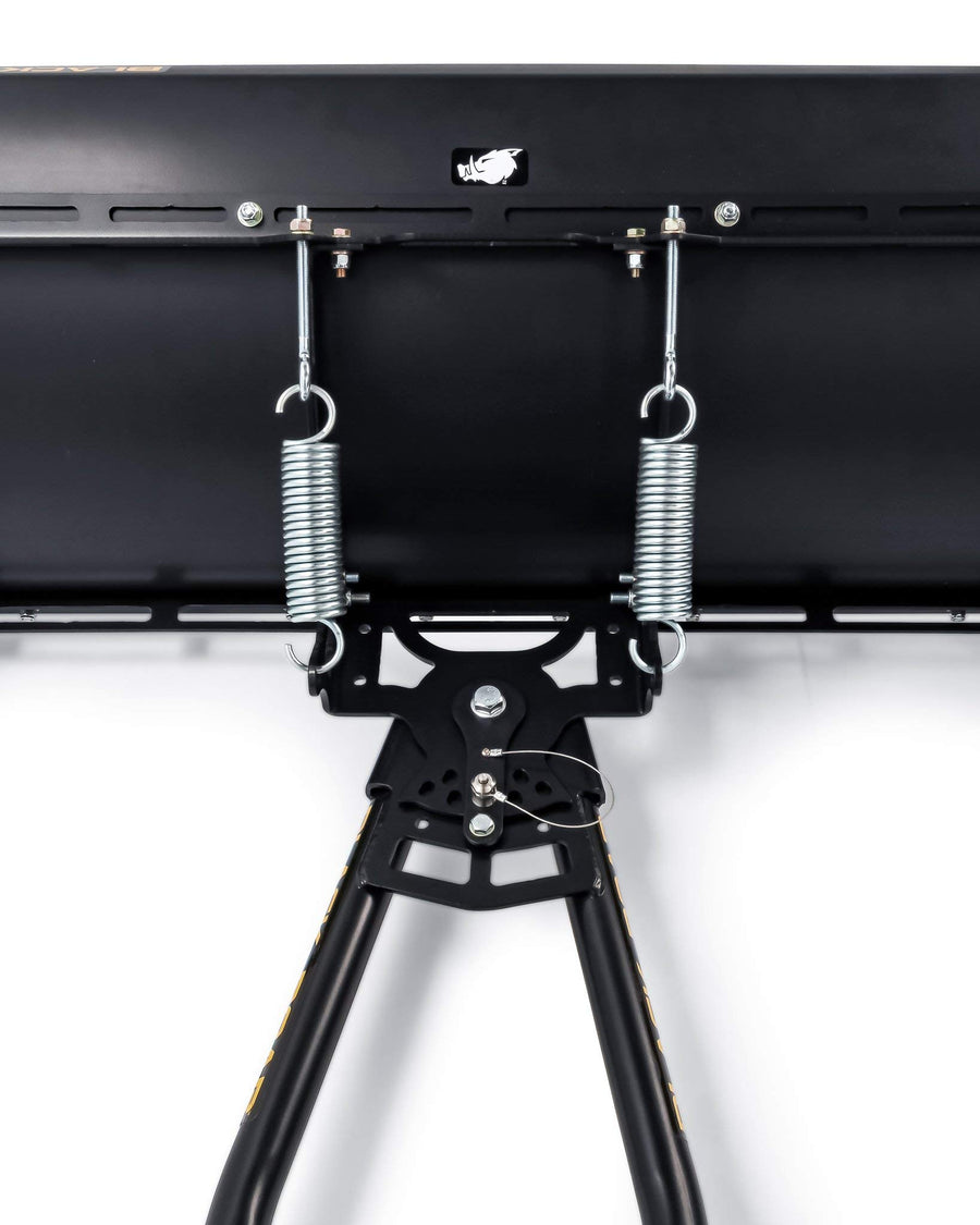 Camco Black Boar ATV Snow Plow Kit | Features a 48-inch Adjustable Straight Blade and Adjustable Tension Safety Trip Springs (66016)