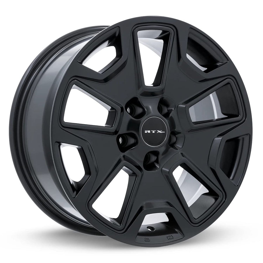 Custom RTX Summit Wheel - 17x8, 35 Offset, 5x110 Bolt Pattern, 65.1mm Hub - Satin Black Rim