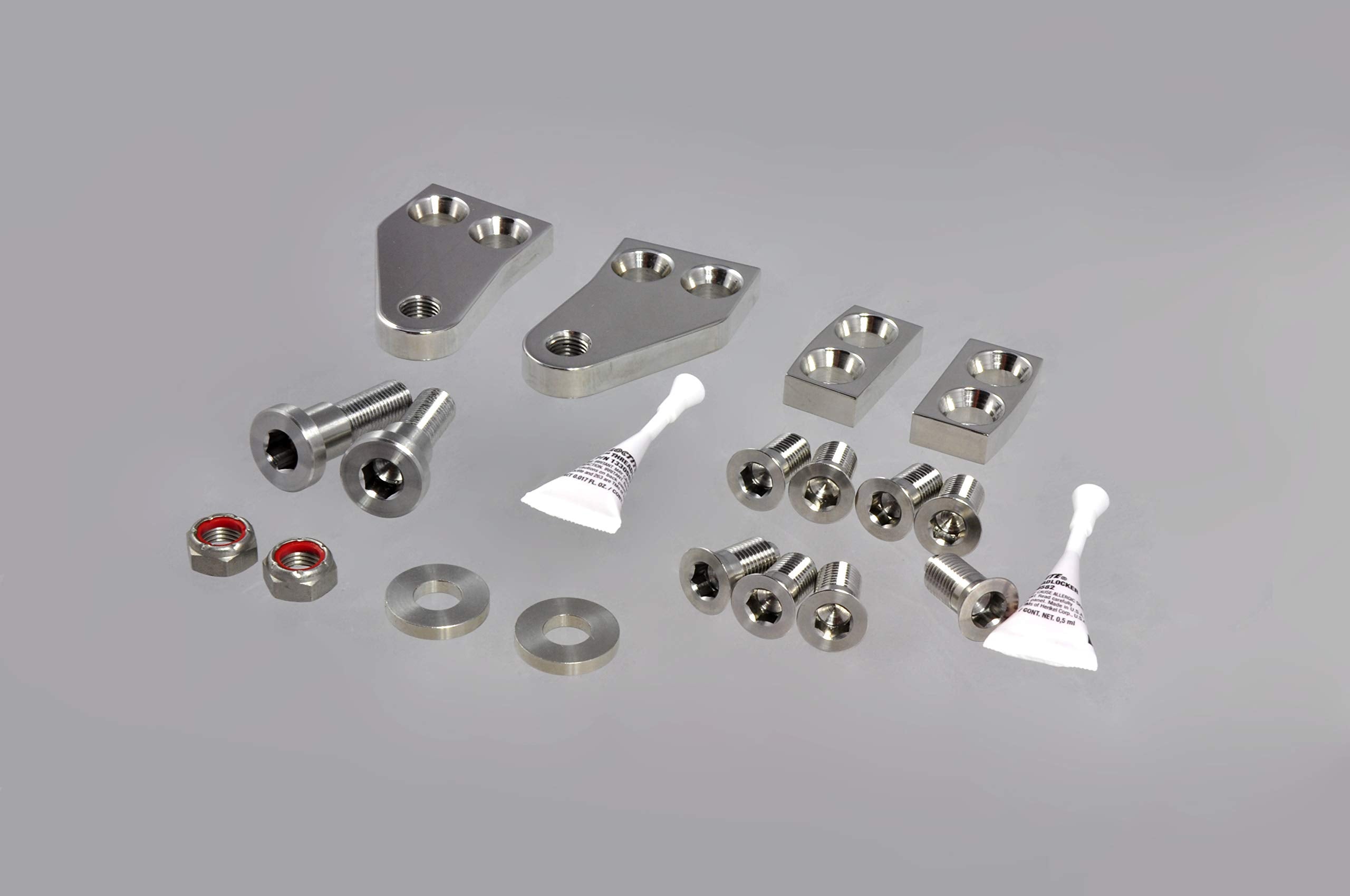 Tournament Hardware Kit 2,Twin Eng, Dual Cyl w/FM Plates