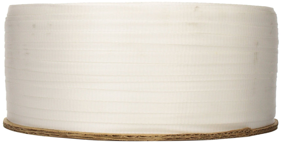 Dr. Shrink 1/2" x 3900' Heavy Duty Woven Strapping, DS-500HD White