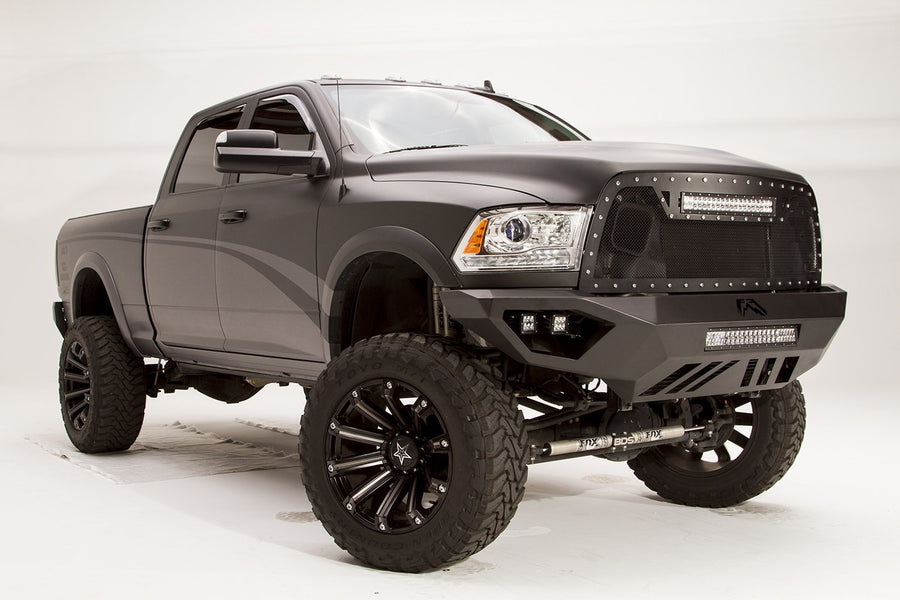 Vengeance Front Bumper Fab Fours DR10-V2951-B Uncoated/Paintable No Guard [AWSL]